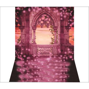 Imagem de Fundo Fotográfico Castelo Fantasia De Princesa 1,50X2,20