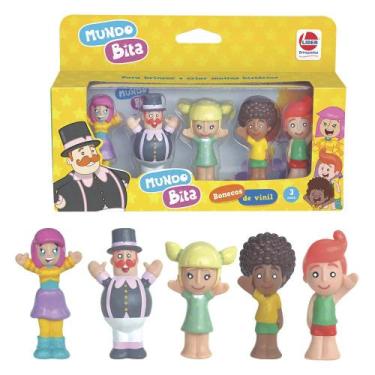Imagem de Dedoches Turma Do Mundo Bita Miniaturas - Lider Brinquedos