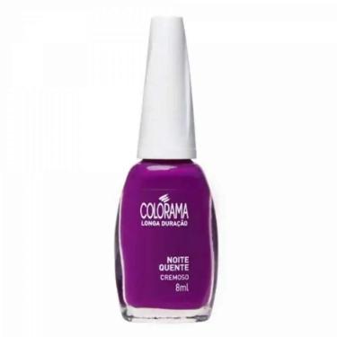 Imagem de Esmalte Cremoso Noite Quente Colorama 8ml