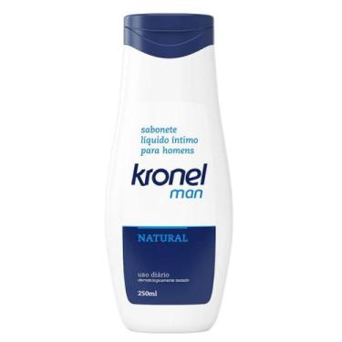 Imagem de Sabonete Líquido Íntimo Masculino Kronel Man Natural 250mL - Limpeza e