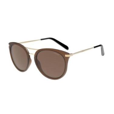 Imagem de Óculos de Sol Colcci Linda Marrom Fosco Lente Marrom-Feminino