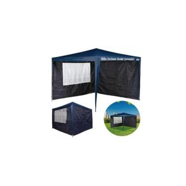 Imagem de 2 Paredes Lateral Em Oxford Para Tenda 3x3 Com 1 Janela - Mor