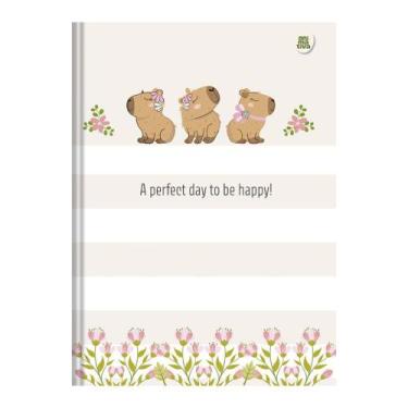 Imagem de Caderno Brochura Capa Dura Costurado Grande Capivara 160 Folhas Sortid