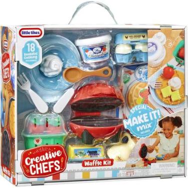 Imagem de Kit Massinha Creative Chefs Waffles Kit Little Tikes - MGA