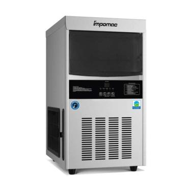 Imagem de Máquina de Gelo em Cubo 50 Kg/dia Impomac TH50X Prata 220v