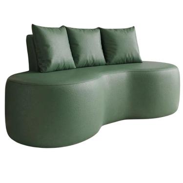 Imagem de Sofa 2 Lugares Organico Ibiza 160 cm Corino Vazzano