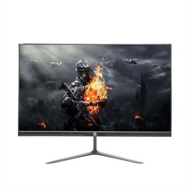 Imagem de Monitor LED 23.8 Brazil PC 24WCF-75 - Full HD, 75Hz, 5ms - Curvo 2800R - HDMI/VGA - Preto