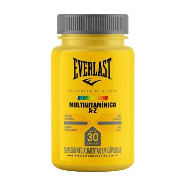 Imagem de Multivitamínico AZ IDR 30 Cápsulas Everlast Suplementos-Unissex