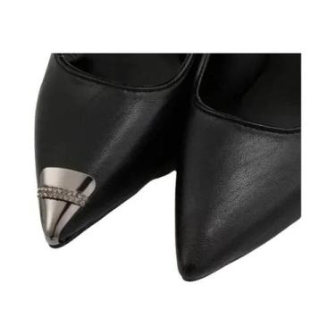 Imagem de Protetor De Bico De Metal Para Sapatos Femininos De Salto Alto, Acessó