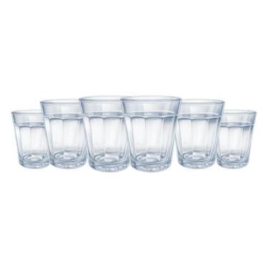 Imagem de Kit 6 Copo Dose Americano Mini Cachaça 50ml - Armazém WEB