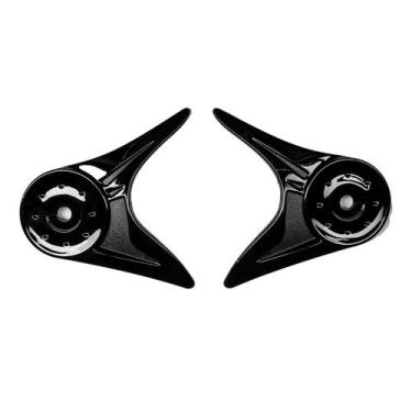 Imagem de Par de Fixação de Viseira Peels capacete Mirage 2014 Preto cor:preto, 