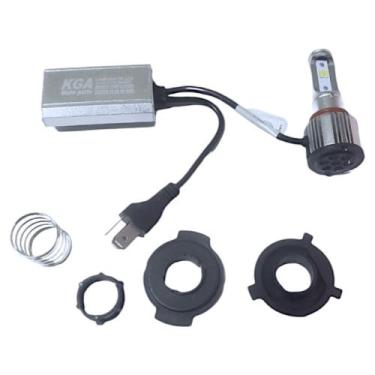 Imagem de Lampada De Led H4/h6 4 Leds C/reator Kga 28w/28w - KGA Moto Parts