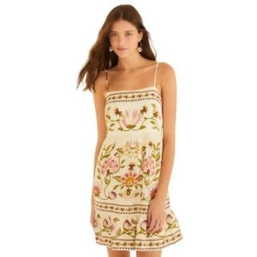 Imagem de Vestido Curto Farm Rio Natureza Romântica-Feminino