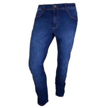 Imagem de Calça Jeans Masculina Lado Avesso Rodrigo Azul - LH21-Masculino