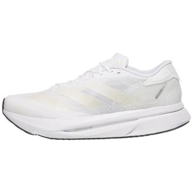 Imagem de adidas Tênis de corrida unissex para adultos, NKW90, Sl2, Branco/Zero Metálico/Cinza Da...