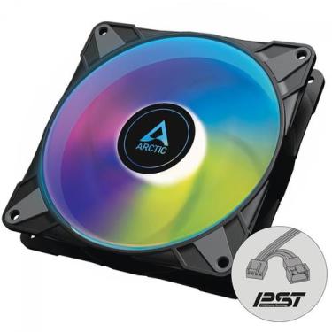 Imagem de Cooler Para Gabinete Arctic P14 PWM PST, ARGB, 140mm, Preto, ACFAN0023