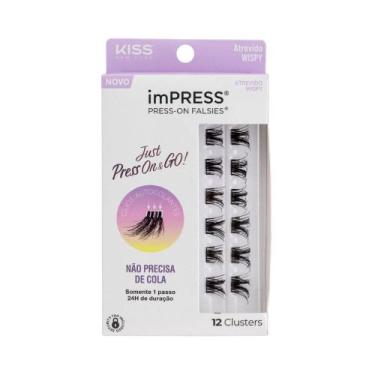 Imagem de Cílios Postiços imPRESS Mini REFIL Atrevido Wispy - Kiss New York ILS1