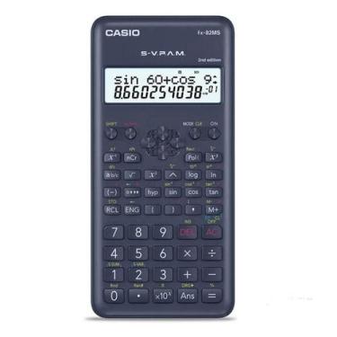 Imagem de Calculadora Científica FX-82MS Preta - Cassio - Tendtudo