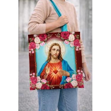 Imagem de Ecobag Sacola do Sagrado Coração de Jesus - Zanato