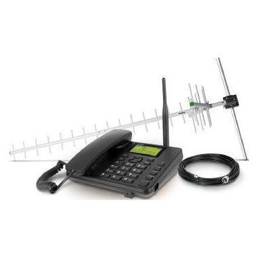 Imagem de Celular Rural Intelbras CFA-5022 Dual CHIP C/KIT - 4110026 Preto Quadr