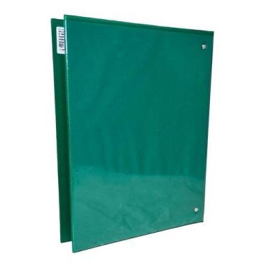 Imagem de Fichário Organizador Argolas Folhas Plasticas Card Coleção - DAC, 7060