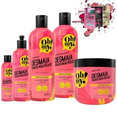 Imagem de Kit Oh My Desmaia Sem Dó E Nem Piedade 500ml 5 Itens - Oh My Cosmetics