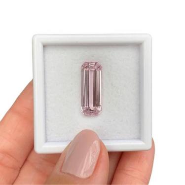 Imagem de Kunzita Rosa Retangular Baguete 10,39ct - ENE2ESE