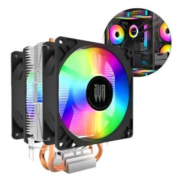 Imagem de Cooler RGB LED CPU Direct Touch Intel AMD AM3 AM4 Alta Performance Gam