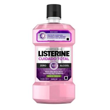 Imagem de Antisséptico Bucal Cuidado Total Zero Álcool 250ml - Listerine