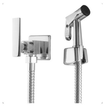Imagem de Ducha Higiênica Metal Quadrada Padrão Deca Lavabo - GENERICA