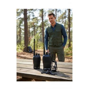 Imagem de Kit 2 Rádios Comunicadores Profissionais UHF 9km Preto - Congratulatio