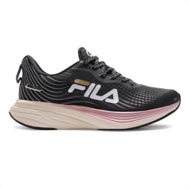 Imagem de Tênis Fila Racer Curve 2 Feminino, Preto, Bege, 34