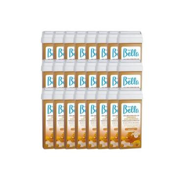 Imagem de Kit Depil Bella Cera Roll-on Camomila com Calêndula C/24 unidades 100g