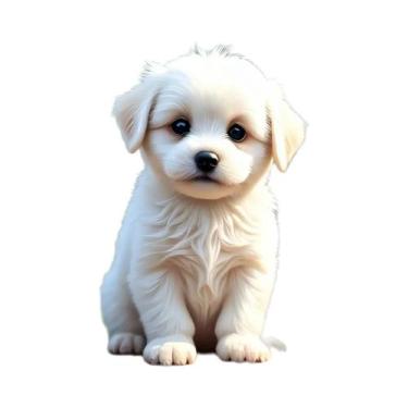 Imagem de Kit De Arte Floral Com Cães Para Pintura Diamante Completa, Mosaico Qu