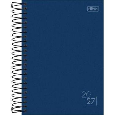 Imagem de Agenda esp spice cores m6 tilibra -, AZUL ESCURO