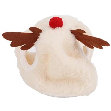 Imagem de Chapéu de inverno para cachorro, cocar de Natal com elástico ajustável bonito animal de estimação para festa festiva(L,)