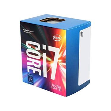 Imagem de Intel Processador Core i7-7700 Desktop 4 núcleos até 4,2 GHz LGA 1151 100/200 Series 65W