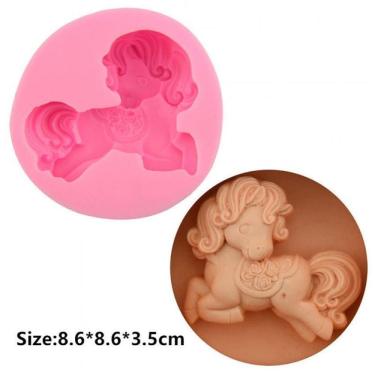 Imagem de Molde De Silicone Unicornio