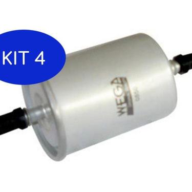 Imagem de Kit 4 Filtro De Combustivel Citroen Xsara Break 1.8I 16V 97