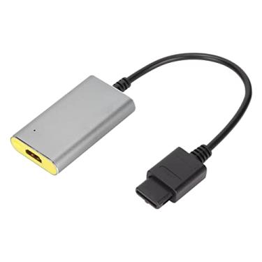 Imagem de Para conversor de interface multimídia n64 para hd, cabo de interface multimídia hd plug and play 4 leds para tvs