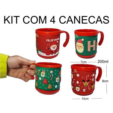 Imagem de Caneca Natalino C4 Para Comemorar O Natal Emborrachado