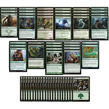 Imagem de Deck Elite Mono Green Stompy - Aggro Devotion - Legal moderno - Personalizado - Magic The Gathering - MTG - 60 Cartas