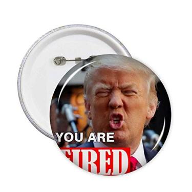 Imagem de American Great Interessante imagem irritada alfinetes emblema botão decoração acessório 5 peças