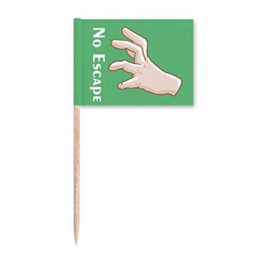 Imagem de No Way Out Pegar Captura de Gesto de Apreender Bandeiras de Palito de Dente Marcador Decoração de Festa