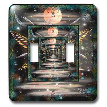Imagem de 3dRose lsp_4902_2" Portal Of Enchantment Interruptor duplo