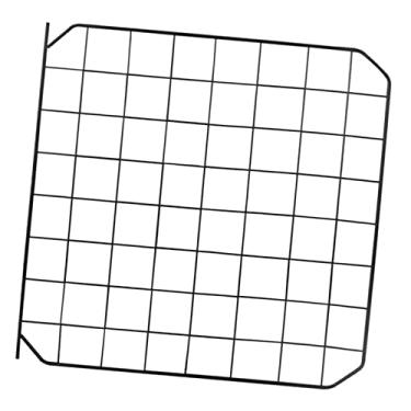 Imagem de Painel de cercadinho portátil para animais de estimação, DIY ferro expansível cerca de suprimentos de para acampamento pequenos animais, Porta preta