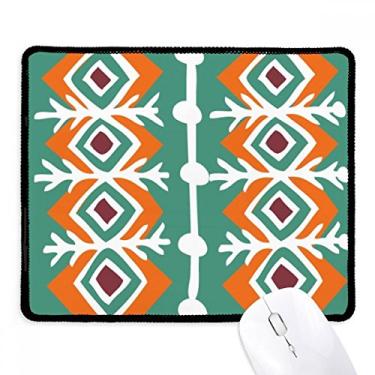 Imagem de Mousepad com estampa verde Totems Civilization Ancient Civilization Tapete de borracha para jogos
