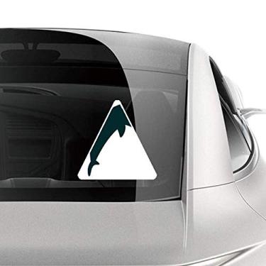 Imagem de Adesivo de carro de golfinho Blue Ocean Streamline