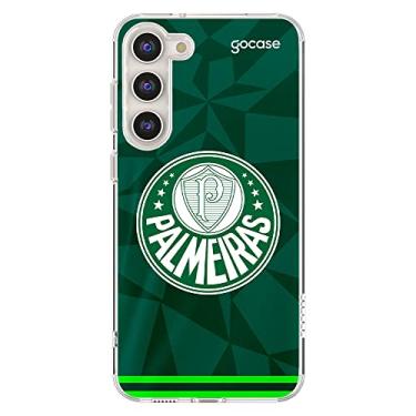 Imagem de Capa Anti Impacto slim Air Gocase Compatível com S23 Plus (Palmeiras Uniforme 2023 Escudo)