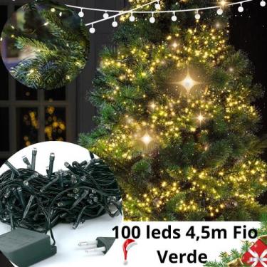 Imagem de Pisca Pisca Natal Decoração De Natal Enfeites Para Árvore De Natal 100